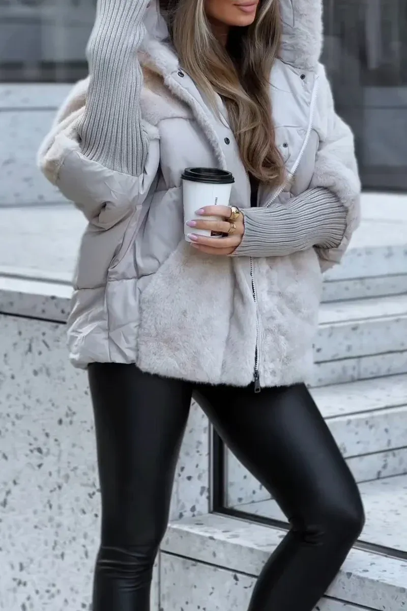 MARISA™ - Plush Comfort Hooded Jacket